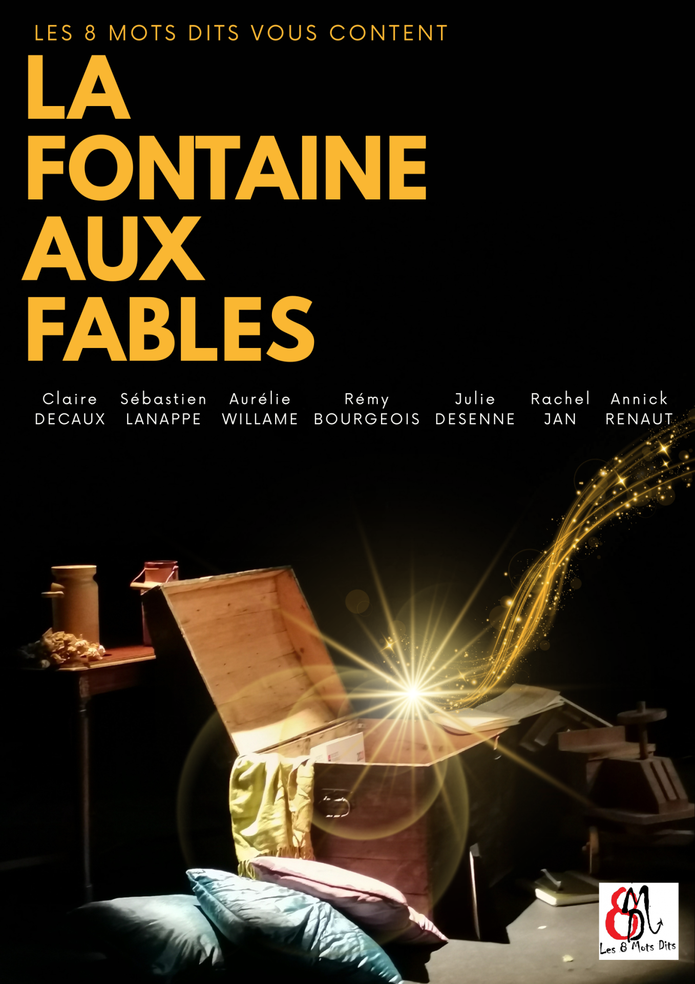 Affiche la fontaine aux fables